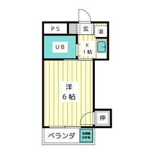 コーポアスカ【3階】の間取り