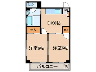 高田ビル【3階】の間取り