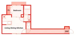 GENIE PARK【1階】の間取り