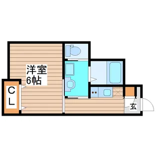 アークテラス小田原【1階】の間取り