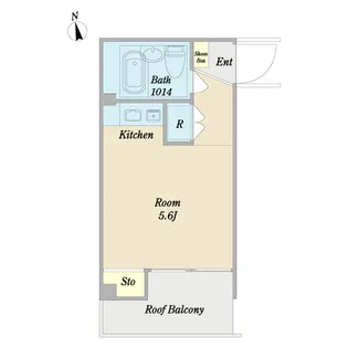 アーバンハイツ梅屋敷【3階】の間取り