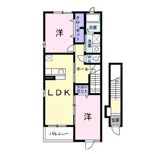 リナージュA【2階】の間取り