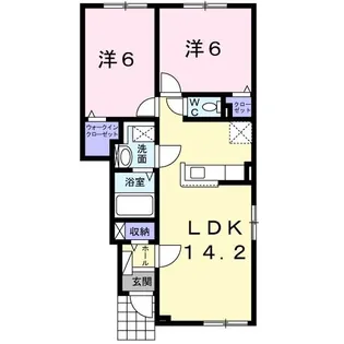 エトナ【1階】の間取り