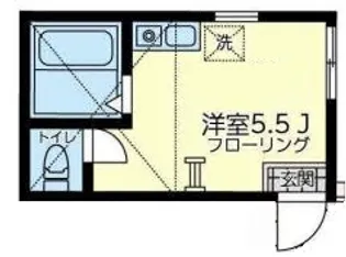 ユナイト寺前コーラル・コースト【1階】の間取り