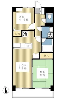 T’s gardenあざみ野【4階】の間取り