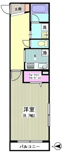 アフォードライフ【2階】の間取り