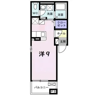 エピナール緑が丘【2階】の間取り