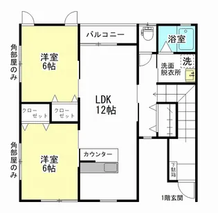 コンフォートC【2階】の間取り