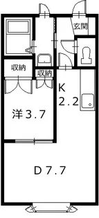 フレグランス529【2階】の間取り