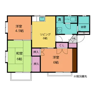 ドミール寿C【2階】の間取り