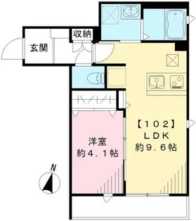 リナーシェ早宮【1階】の間取り