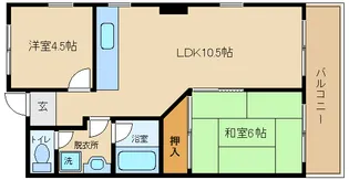 メゾン大邦国【3階】の間取り
