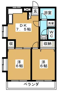 クラルテ元町【3階】の間取り