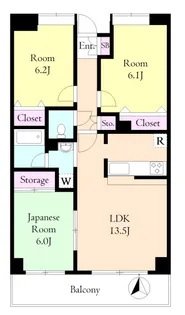 ブラウンハイム【1階】の間取り