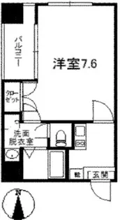 ロゼットII【4階】の間取り