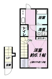 AROUND YOU行徳【2階】の間取り