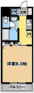 ホワイトレジデンス【2階】の間取り