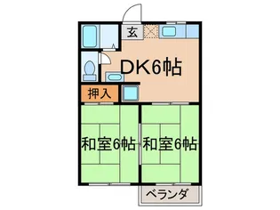 エルテベ-ルKOHATA C棟【1階】の間取り