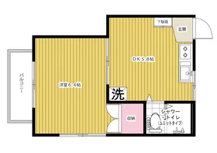 パインコーポ【2階】の間取り