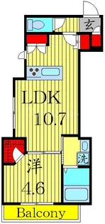 DON TERRACE【2階】の間取り