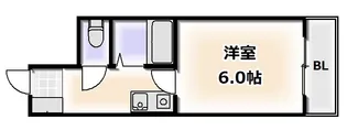マンションタワーサイド【5階】の間取り