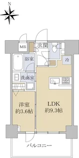 インプレスト目白ヒルズ【8階】の間取り