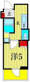 ムーンライズ【2階】の間取り