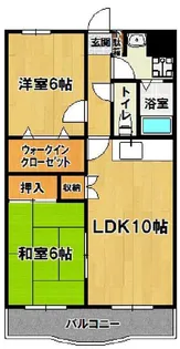 三島屋マンション【3階】の間取り