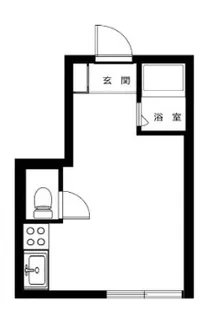 共学国際交流会館 長崎寮【2階】の間取り
