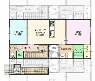 LinoI【2階】の間取り