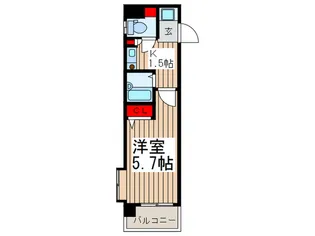 コンフォ-トマンション大門町【6階】の間取り