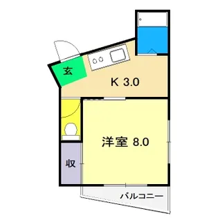 都計ビル【3階】の間取り