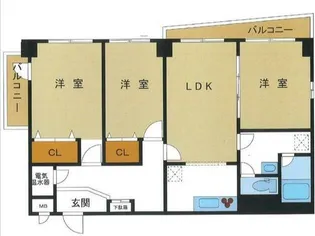 ニューライフ志村坂上【5階】の間取り