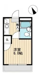 ユーコート大口【1階】の間取り