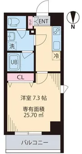 COURT TAKETOKU III【2階】の間取り