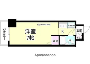 ジョイフル川崎弐番館【11階】の間取り