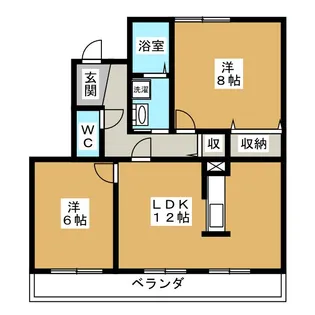 コージーコート和【3階】の間取り