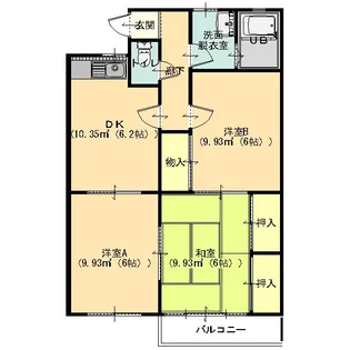 アネックス21上岡【2階】の間取り
