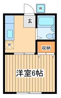 ステディオプラージュ【1階】の間取り