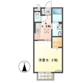 サンウィング【2階】の間取り
