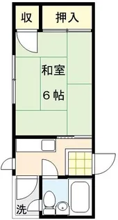 第二平山ビル【3階】の間取り