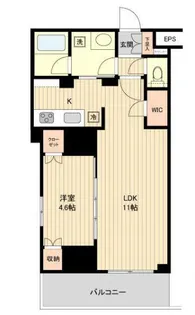 HF両国レジデンス【7階】の間取り