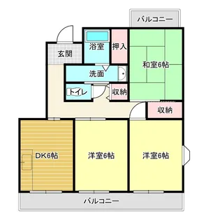 K-HOUSE【2階】の間取り