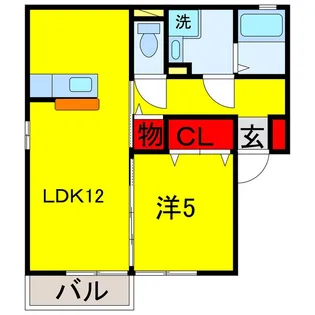 コンフォート【2階】の間取り