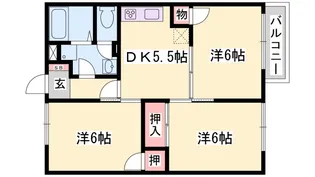サンマリッツ28【1階】の間取り