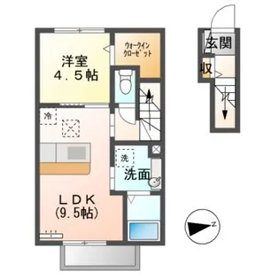 ラ ルーチェ幸町【2階】の間取り