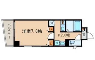 ラルジュ マノワール【7階】の間取り
