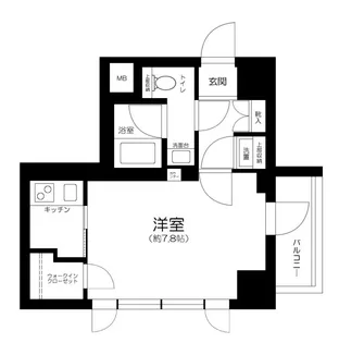 アイル両国【7階】の間取り
