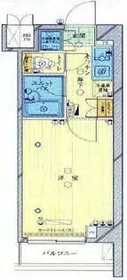 ルーブル中野沼袋弐番館【6階】の間取り