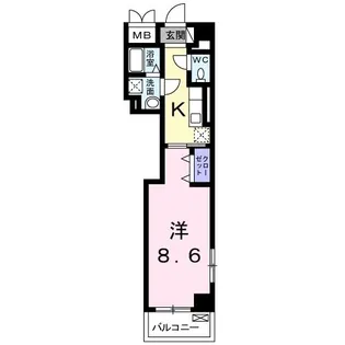 アゼリア ST【3階】の間取り